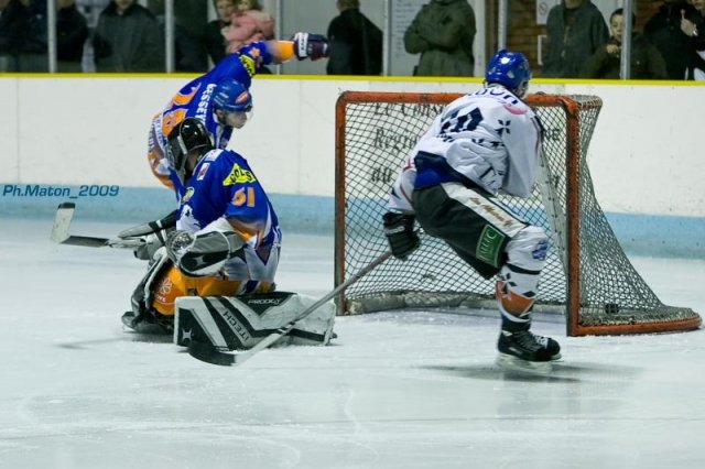 Photo hockey reportage D2 PO : Clermont vs Brest