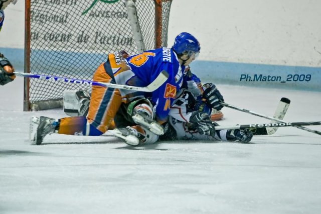 Photo hockey reportage D2 PO : Clermont vs Brest
