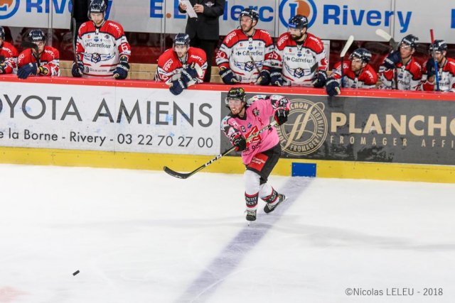 Photo hockey match Amiens  - Angers  le 12/10/2018