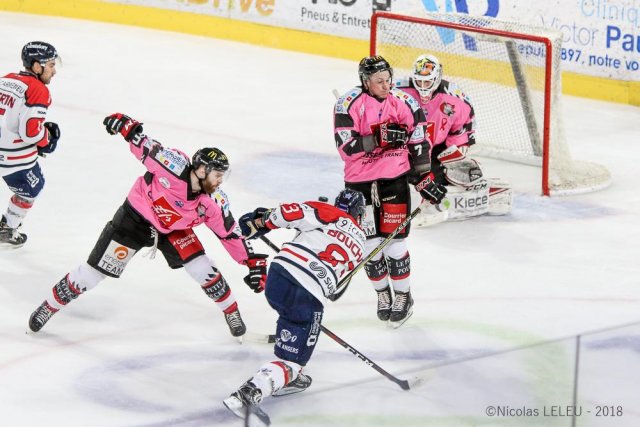 Photo hockey match Amiens  - Angers  le 12/10/2018