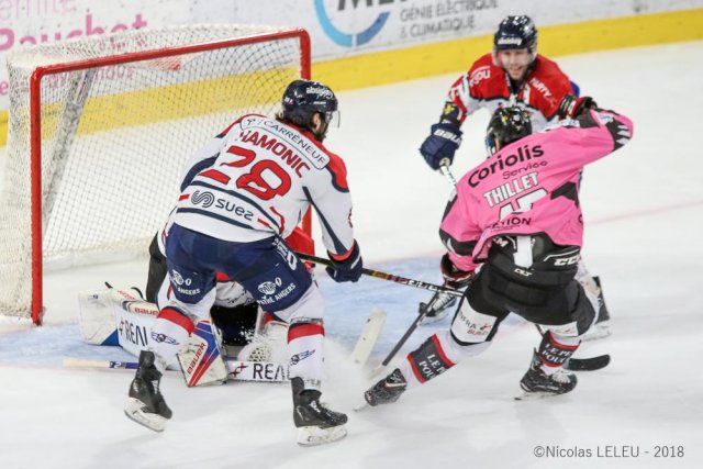 Photo hockey match Amiens  - Angers  le 12/10/2018