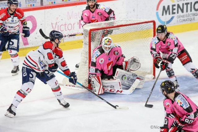 Photo hockey match Amiens  - Angers  le 12/10/2018