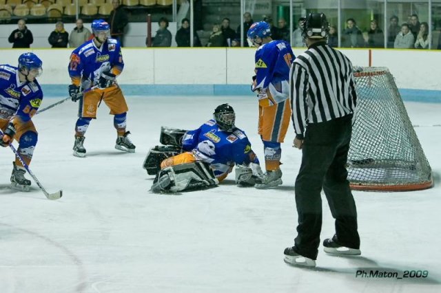 Photo hockey reportage D2 PO : Clermont vs Brest