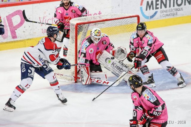 Photo hockey match Amiens  - Angers  le 12/10/2018