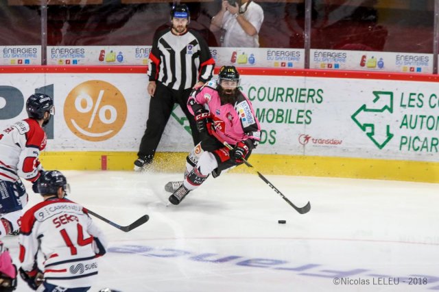 Photo hockey match Amiens  - Angers  le 12/10/2018