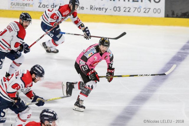 Photo hockey match Amiens  - Angers  le 12/10/2018