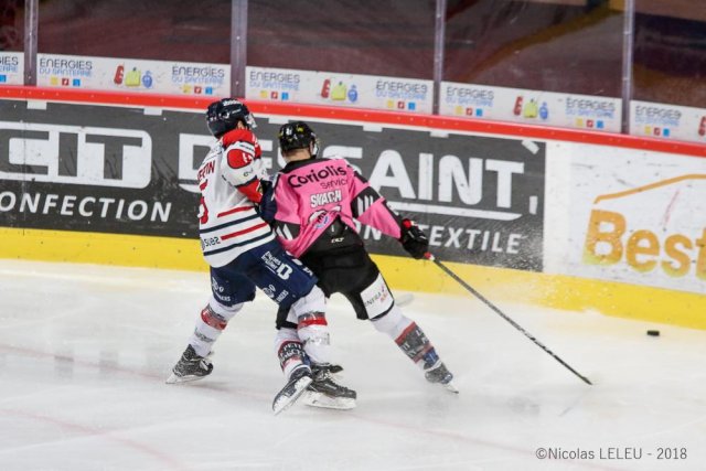 Photo hockey match Amiens  - Angers  le 12/10/2018