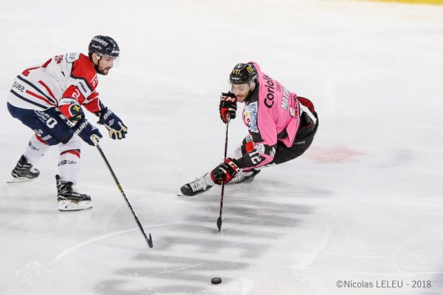 Photo hockey match Amiens  - Angers  le 12/10/2018