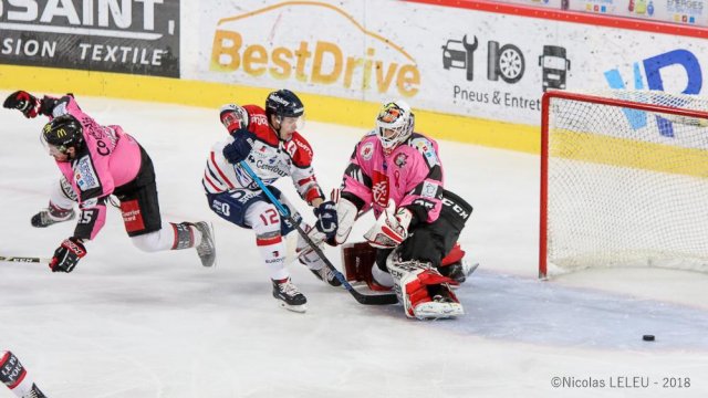 Photo hockey match Amiens  - Angers  le 12/10/2018