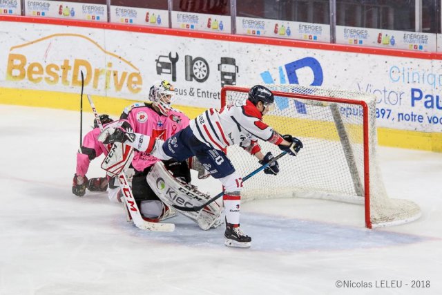 Photo hockey match Amiens  - Angers  le 12/10/2018
