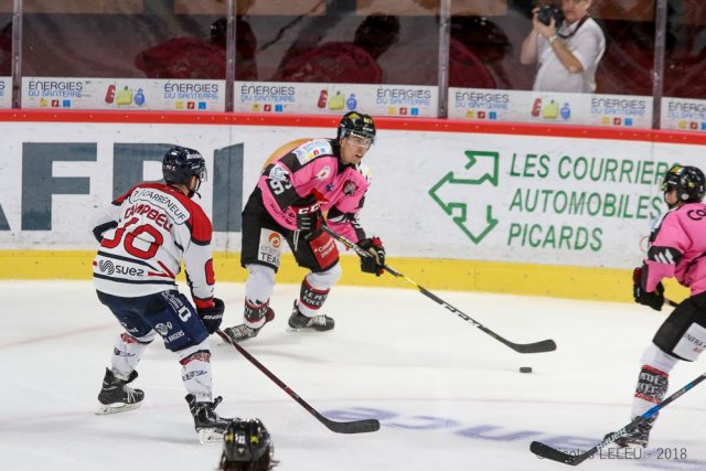 Photo hockey match Amiens  - Angers  le 12/10/2018