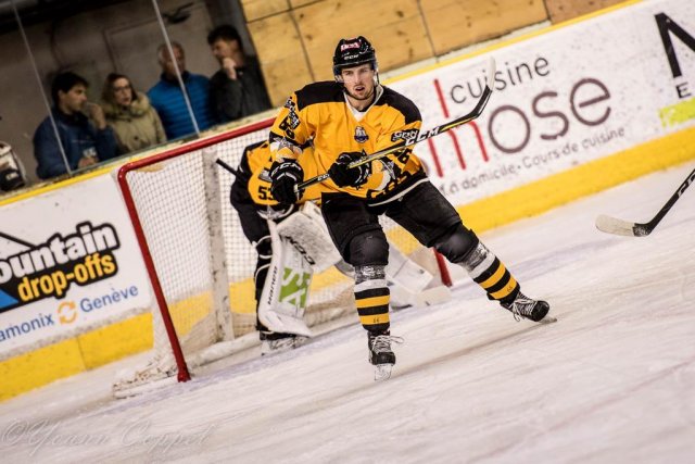 Photo hockey match Chamonix  - Strasbourg  le 16/10/2018