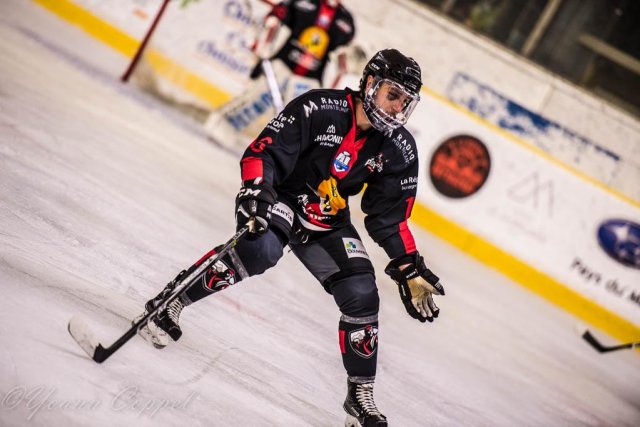 Photo hockey match Chamonix  - Strasbourg  le 16/10/2018