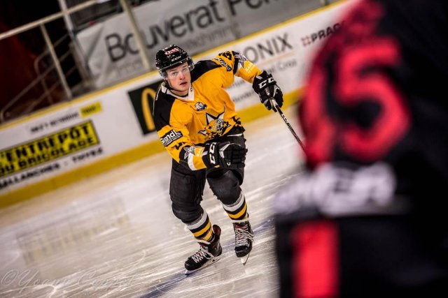 Photo hockey match Chamonix  - Strasbourg  le 16/10/2018