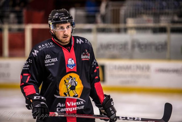 Photo hockey match Chamonix  - Strasbourg  le 16/10/2018