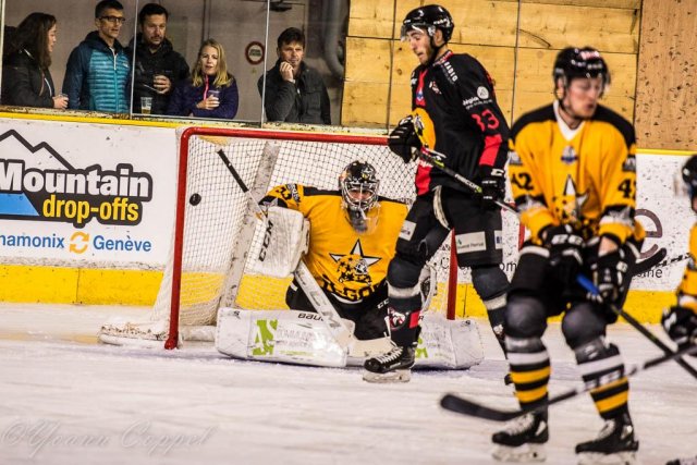 Photo hockey match Chamonix  - Strasbourg  le 16/10/2018