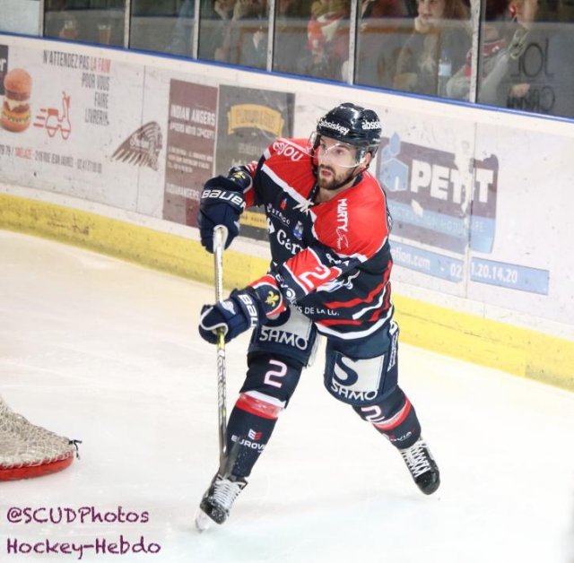 Photo hockey match Angers  - Nice le 16/10/2018