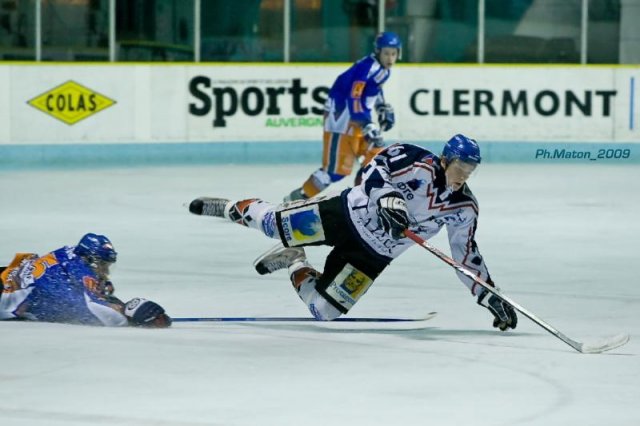 Photo hockey reportage D2 PO : Clermont vs Brest