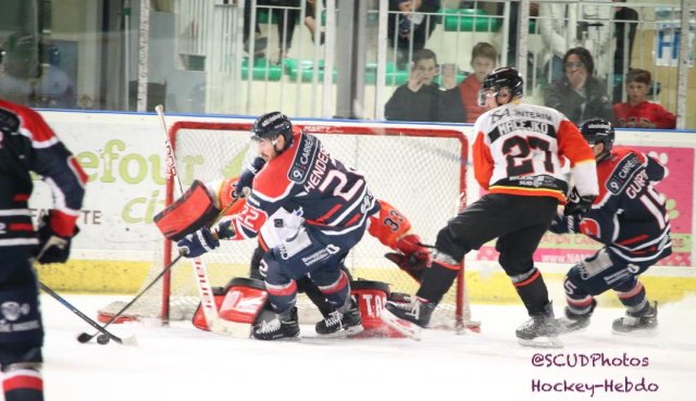 Photo hockey match Angers  - Nice le 16/10/2018