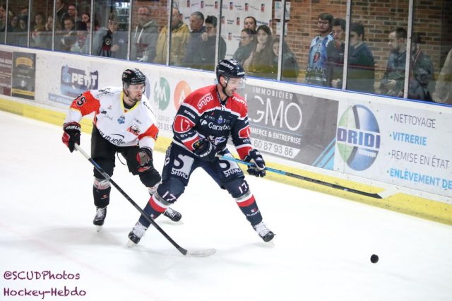 Photo hockey match Angers  - Nice le 16/10/2018