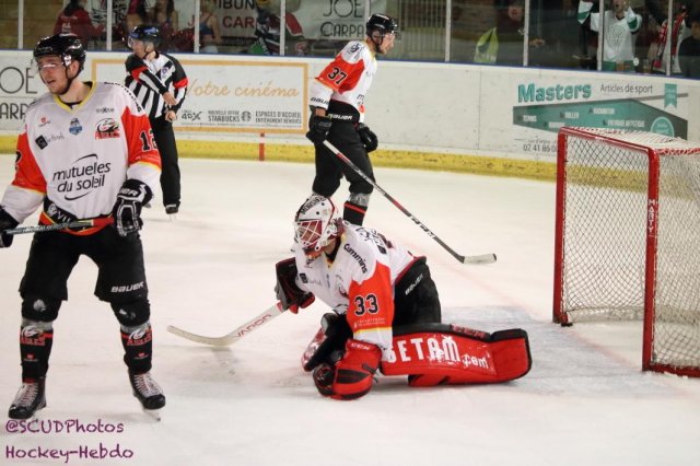 Photo hockey match Angers  - Nice le 16/10/2018