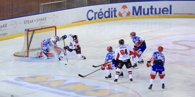 Photo hockey match Lyon - Mulhouse le 16/10/2018