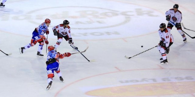 Photo hockey match Lyon - Mulhouse le 16/10/2018