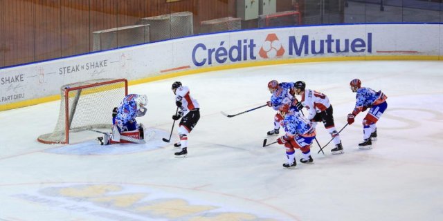 Photo hockey match Lyon - Mulhouse le 16/10/2018