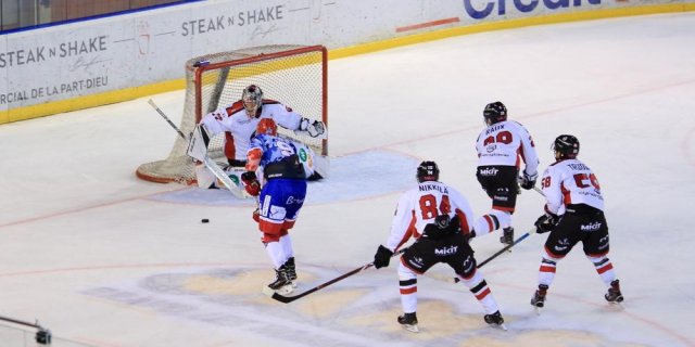 Photo hockey match Lyon - Mulhouse le 16/10/2018