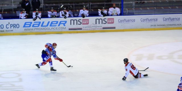 Photo hockey match Lyon - Mulhouse le 16/10/2018