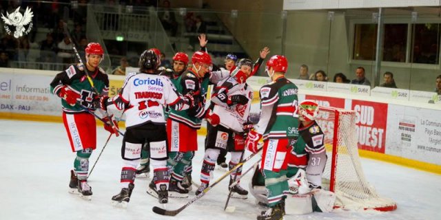 Photo hockey match Anglet - Amiens  le 16/10/2018