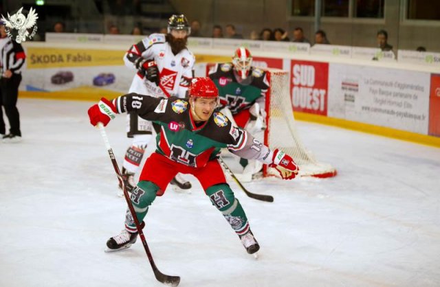 Photo hockey match Anglet - Amiens  le 16/10/2018