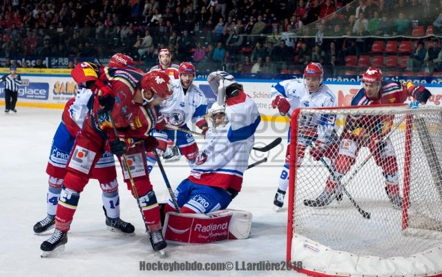 Photo hockey match Grenoble  - Lyon le 19/10/2018