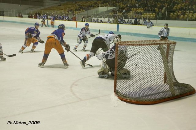 Photo hockey reportage D2 PO : Clermont vs Brest