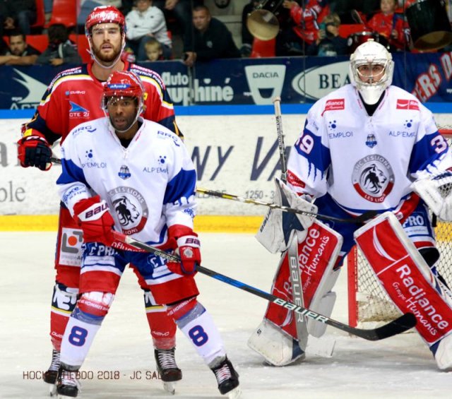 Photo hockey match Grenoble  - Lyon le 19/10/2018