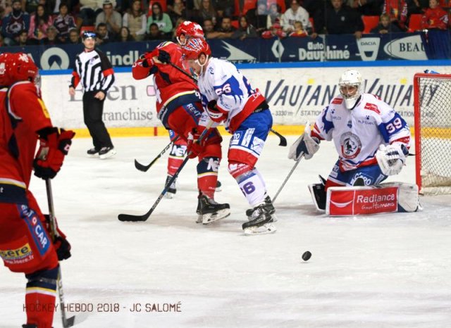 Photo hockey match Grenoble  - Lyon le 19/10/2018