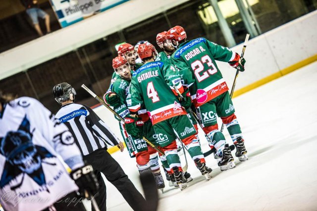 Photo hockey match Mont-Blanc - Nantes le 20/10/2018