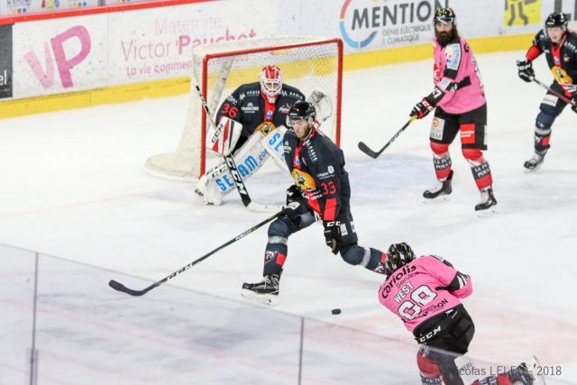 Photo hockey match Amiens  - Chamonix  le 19/10/2018