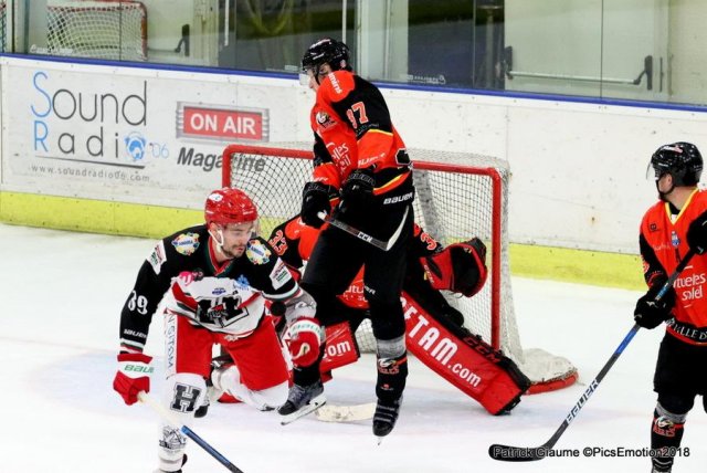 Photo hockey match Nice - Anglet le 19/10/2018