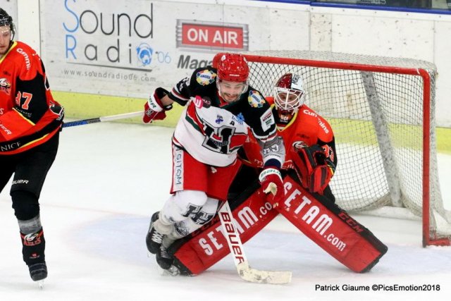 Photo hockey match Nice - Anglet le 19/10/2018