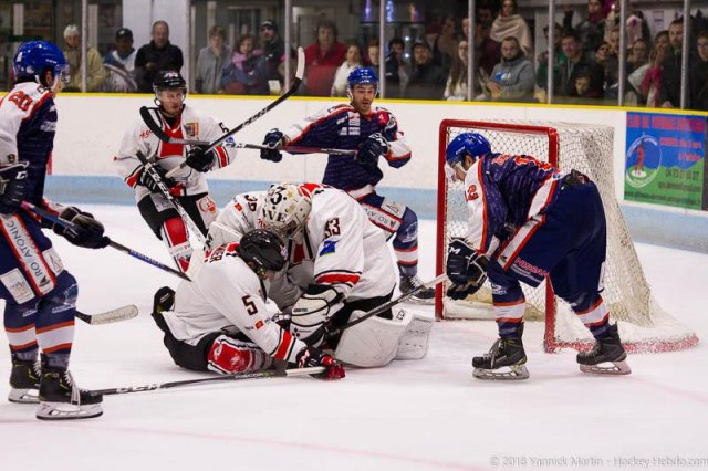 Photo hockey match Clermont-Ferrand - Toulouse-Blagnac le 20/10/2018