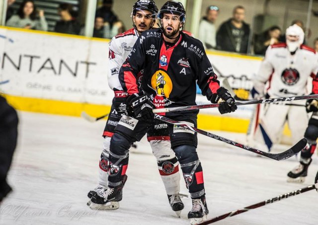 Photo hockey match Chamonix  - Mulhouse le 21/10/2018