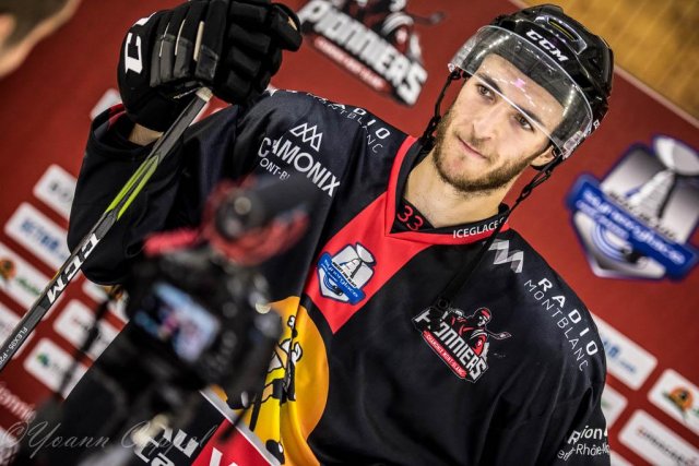 Photo hockey match Chamonix  - Mulhouse le 21/10/2018