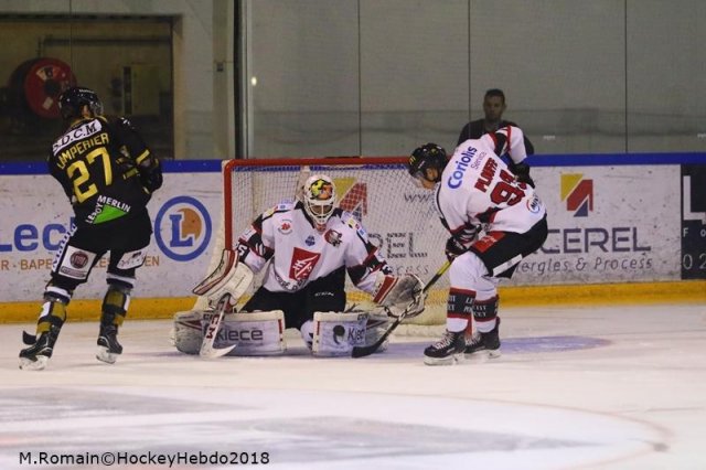 Photo hockey match Rouen - Amiens  le 21/10/2018