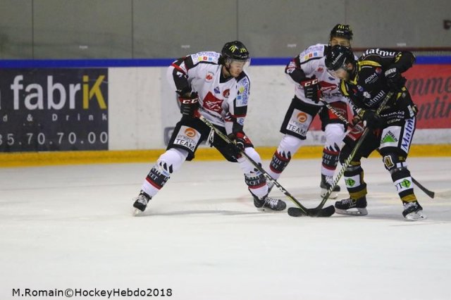 Photo hockey match Rouen - Amiens  le 21/10/2018