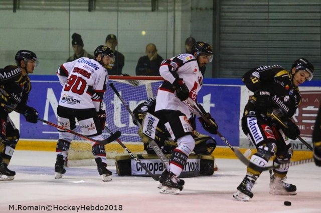 Photo hockey match Rouen - Amiens  le 21/10/2018