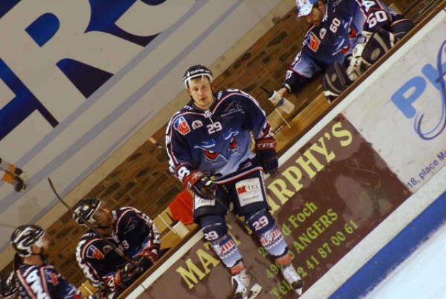 Photo hockey match Angers  - Amiens  le 10/03/2009