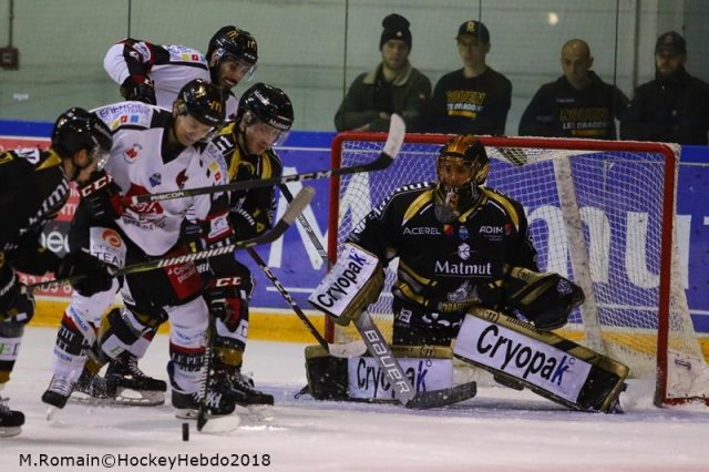 Photo hockey match Rouen - Amiens  le 21/10/2018