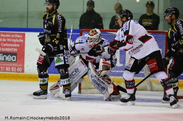 Photo hockey match Rouen - Amiens  le 21/10/2018