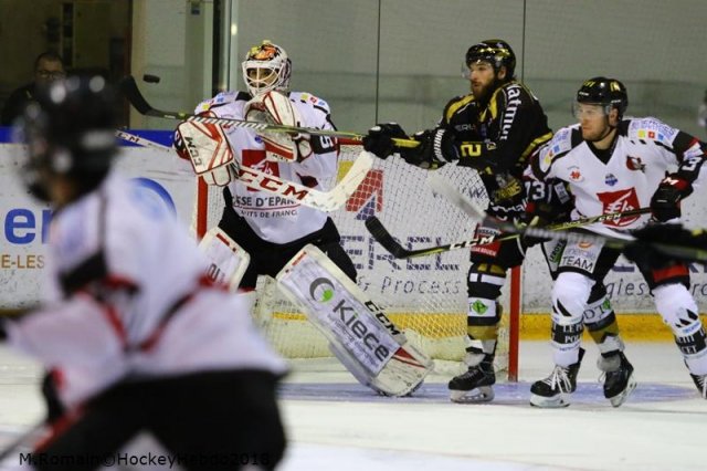 Photo hockey match Rouen - Amiens  le 21/10/2018